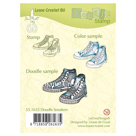 (55.1635)Doodle stamp Sneakers