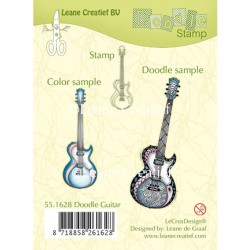 (55.1628)Doodle stamp Guitar