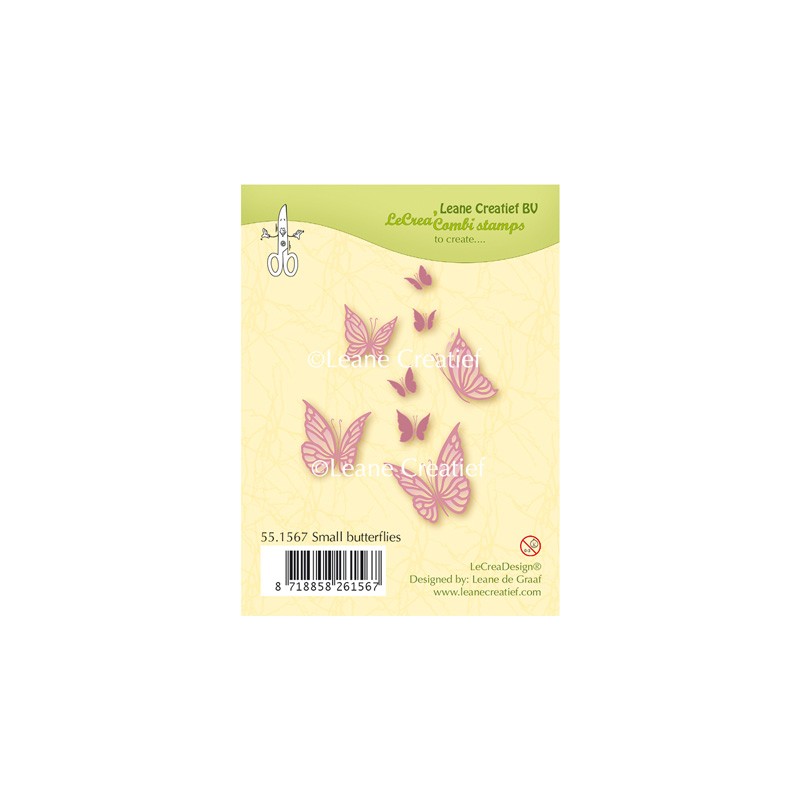 (55.1567)Clear stamp Small Butterflies