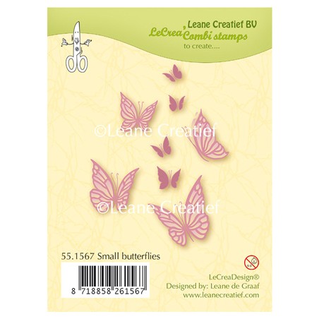 (55.1567)Clear stamp Small Butterflies