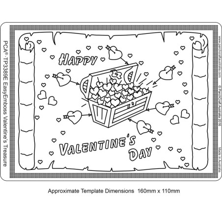 (TP3389E)EasyEmboss Valentine's Treasure