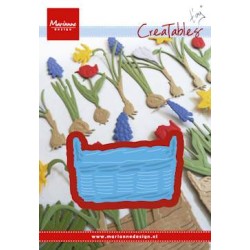 (LR0404)Creatables stencil Tiny's basket