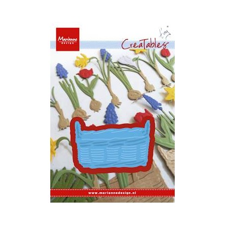 (LR0404)Creatables stencil Tiny's basket