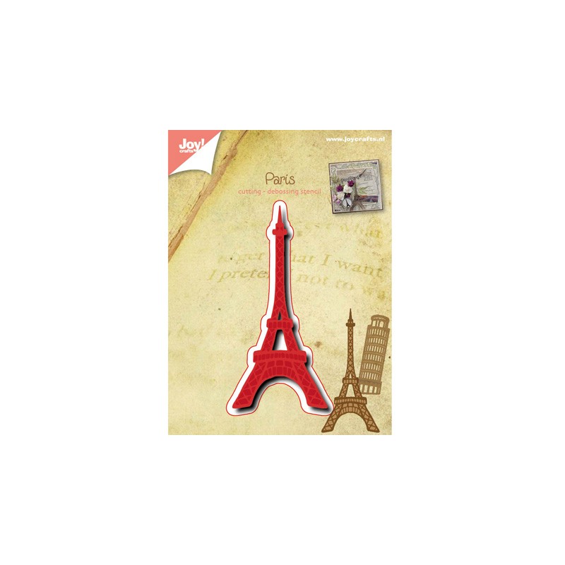 (6002/0486)Cutting & Embossing stencil Paris