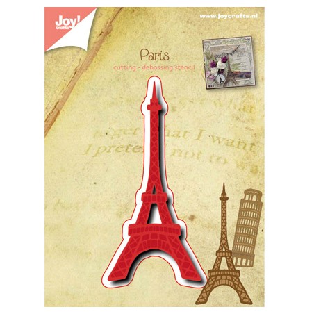 (6002/0486)Cutting & Embossing stencil Paris