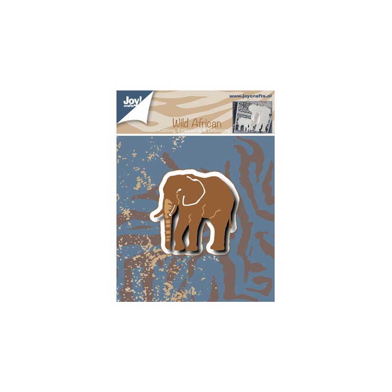 (6002/0531)Cutting & Embossing stencil Elephant Small