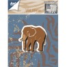 (6002/0531)Cutting & Embossing stencil Elephant Small