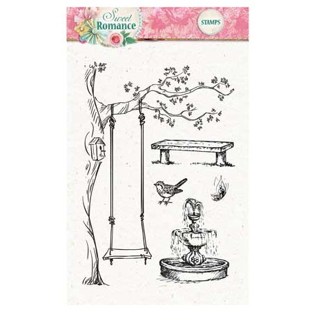 (STAMPSR129)Clear Stamps Sweet Romance nr.129