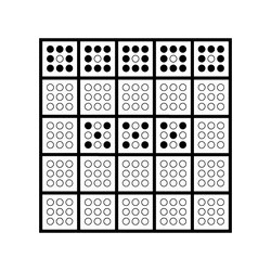 (TP3152E)EMBOSSING FINE Easy Cross Hatch STRAIGHT