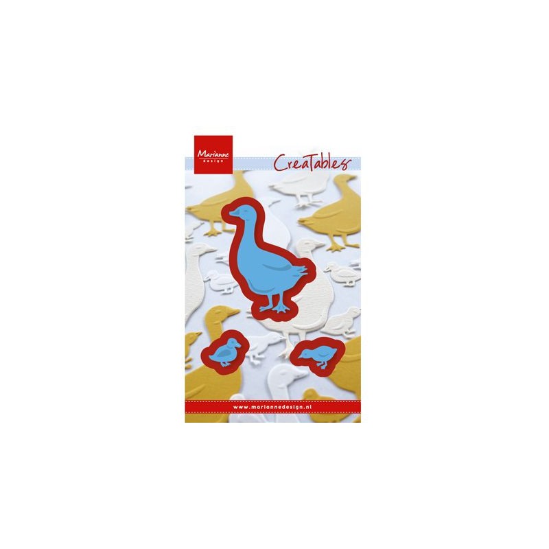 (LR0410)Creatables stencil Mother goose