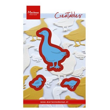 (LR0410)Creatables stencil Mother goose