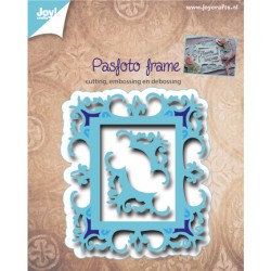 (6002/0484)Cutting & Embossing stencil Pasfoto frame