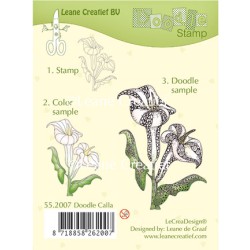 (55.2007)Doodle Stamp Calla