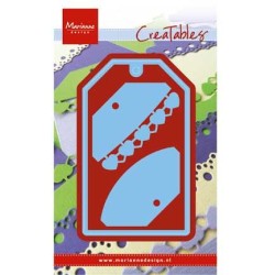 (LR0411)Creatables stencil Labels: Hearts