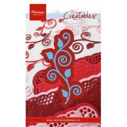 (LR0414)Creatables stencil Swirls & Leaves