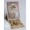 (6002/0517)Cutting & Embossing stencil Mery's curly rond