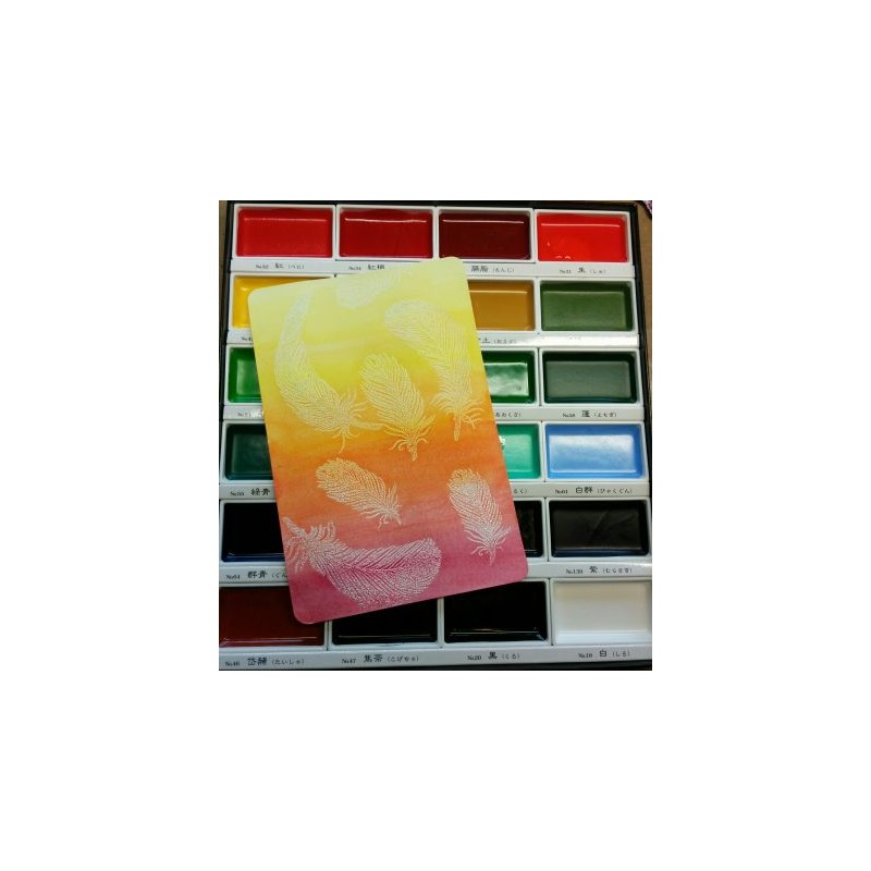 Gansai Tambi Watercolors- New Pastel Set of 12