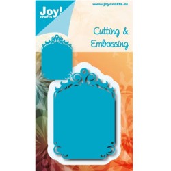 (6002/0539)Cutting & Embossing stencil label