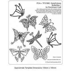 (TP3196E)EMBOSSING Easy Emboss Butterflies 1