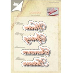 (6002/0551)Cutting & Embossing stencil Seasons EN