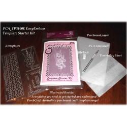 (TP3100E)EMBOSSING Easy Emboss Template Starter Kit 1