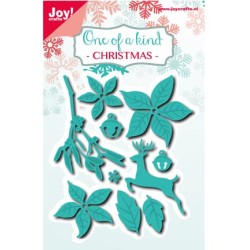 (6002/0584)Cutting & Embossing stencil Christmas One of a Kind