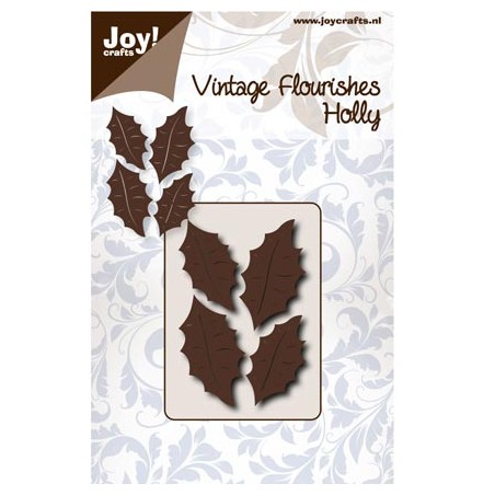 (6003/0050)Pochoir Vintage Flourishes Holly