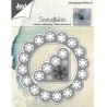 (6002/0547)Cutting & Embossing stencil Snowflakes