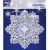 (6002/0536)Cutting & Embossing stencil Winter Wishes Doilie