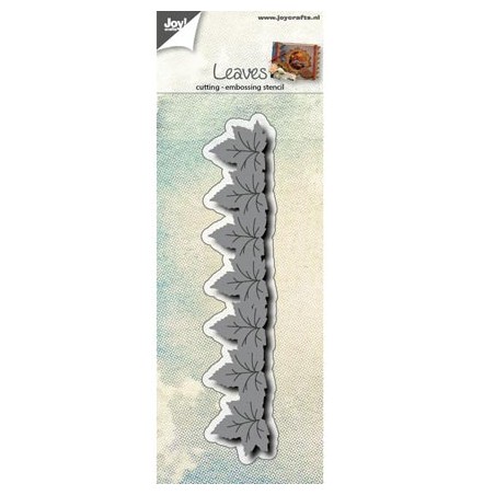 (6002/0544)Cutting & Embossing stencil Border Leaves