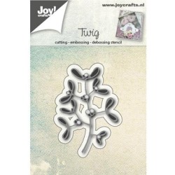 (6002/0566)Cutting & Embossing stencil Twig