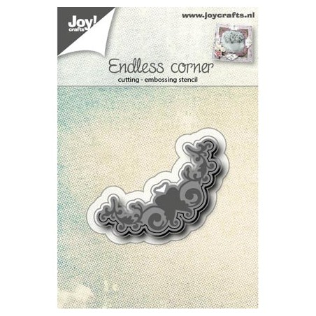 (6002/0570)Cutting & Embossing stencil Endless corner