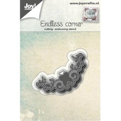 (6002/0570)Cutting & Embossing stencil Endless corner