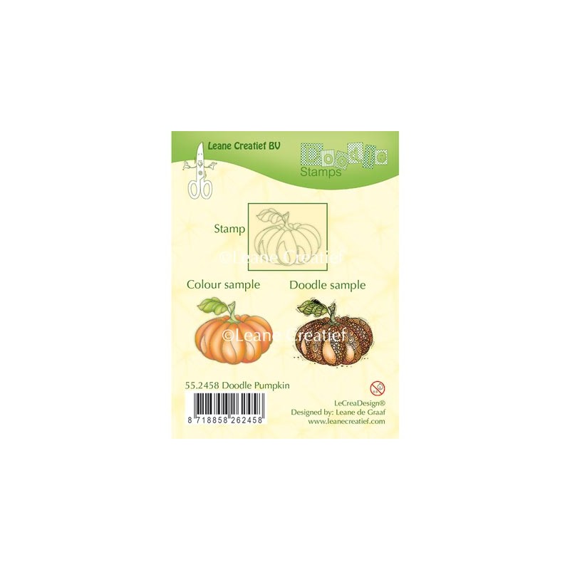 (55.2458)Doodle clear stamp Pumpkin