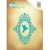 (VIND041)Nellie's Choice Vintasia Dies romantic birds oval