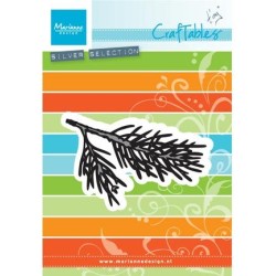 (CR1378)Craftables stencil Tiny's Pine tree branch