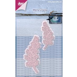 (6002/0588)Cutting & Embossing stencil Mery's twig