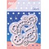 (6002/0634)Cutting & Embossing stencil Gears