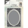 (6002/0593)Cutting & Embossing stencil oval