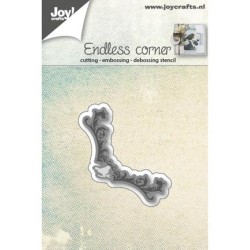 (6002/0574)Cutting & Embossing stencil Corner with bird