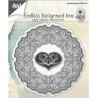 (6002/0644)Cutting & Embossing stencil Endless background love