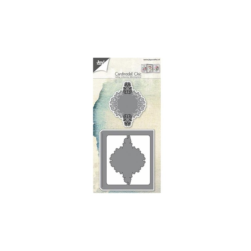 (6002/0600)Cutting & Embossing stencil Cardmodel Chic