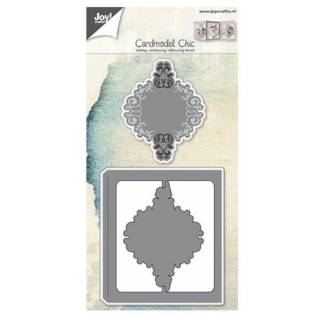 (6002/0600)Cutting & Embossing stencil Cardmodel Chic