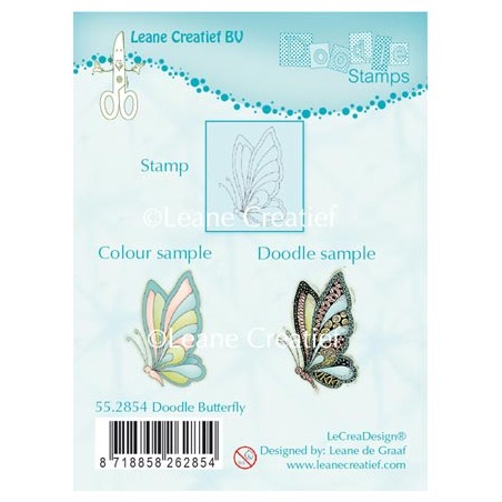 (55.2854)Doodle Stamp - Butterfly