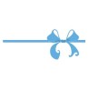 (LR0447)Creatables stencil Bow & ribbon