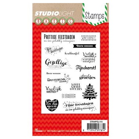 (STAMPSL155)Basic Christmas Stamp Nr. 155