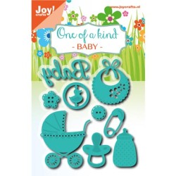 (6002/0638)Cutting & Embossing stencil set baby