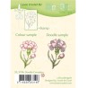 (55.3196)Doodle Clear stamp Carnation