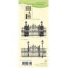 (55.3110)Clear stamp combi Garden gate