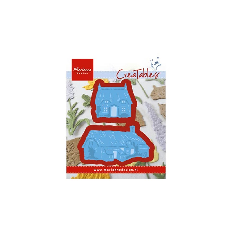 (LR0453)Creatables stencil Tiny's Cottages